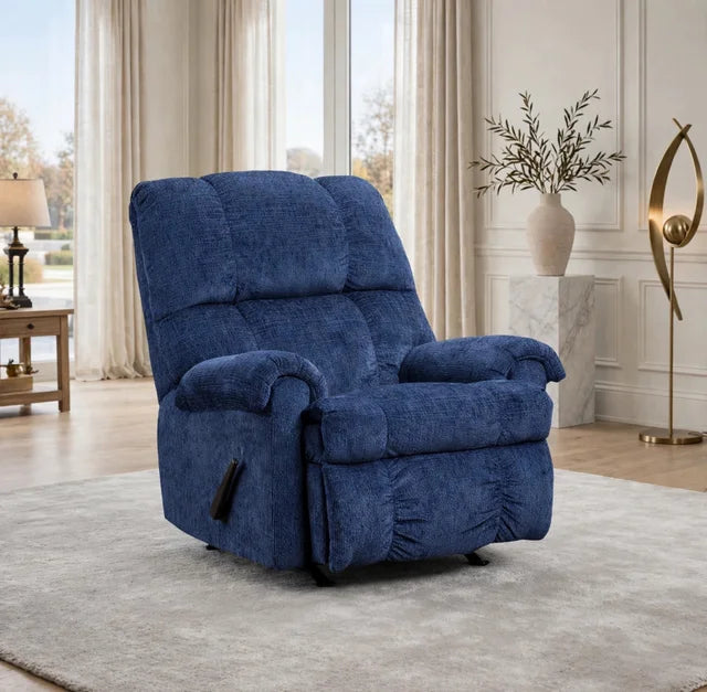 Washington 9010 Navy - Rocker Recliner **NEW ARRIVAL**