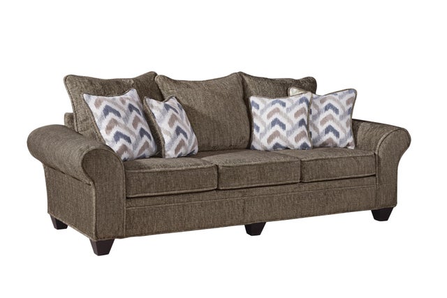 Behold 1000 Chocolate Sofa & Loveseat Set