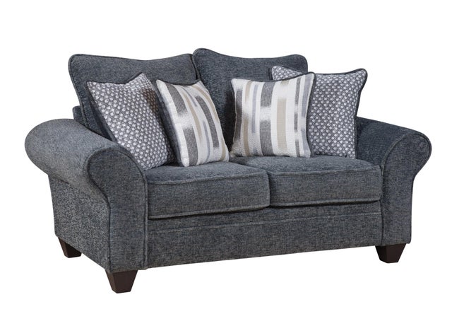 Behold 1001 Charcoal Sofa & Loveseat Set