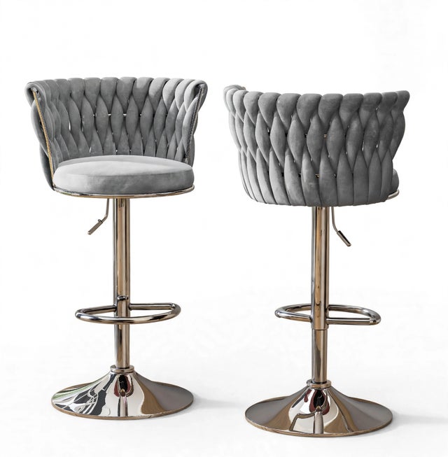 2510 GRAY - Barstool Set