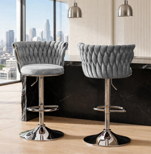 2510 GRAY - Barstool Set
