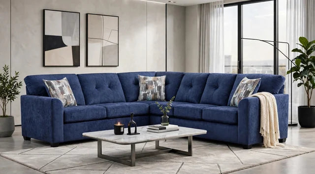 Washington 3007 Navy Sectional