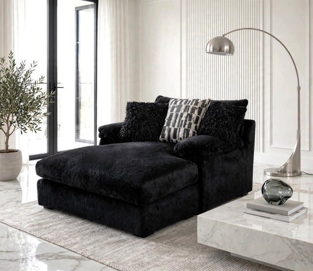 7800 Zig Onyx Chaise Lounge