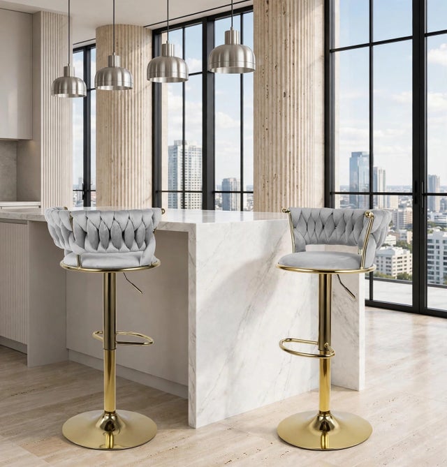 1139 Gray Barstools