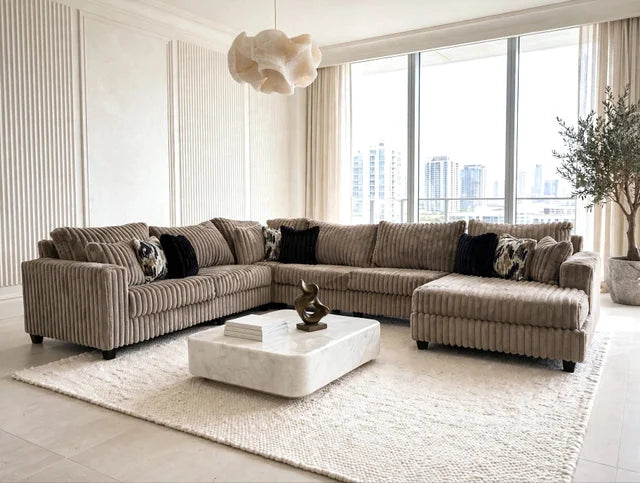 9900 Cocoa - Oversized Sectional
