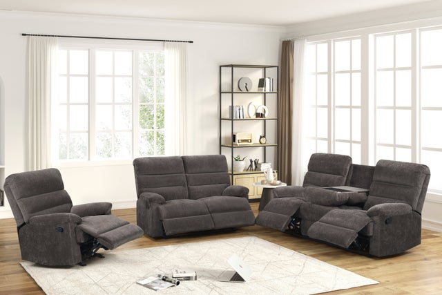 Albert51 - Reclining Set (Brown)