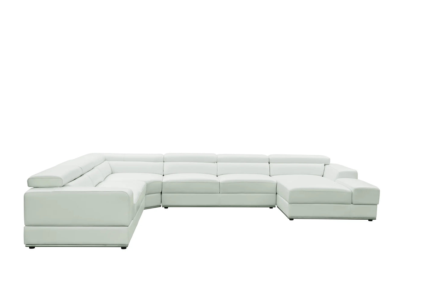 MI-5107 Nella (White) 4pcs Sectional Sofa