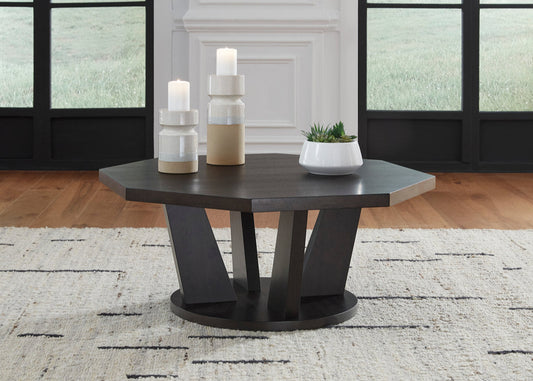 T458-8 Espresso Cocktail Table