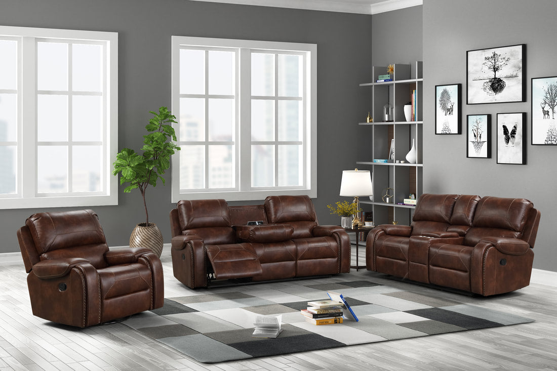 3pcs Titan2001 Oversized Reclining Sofa Set