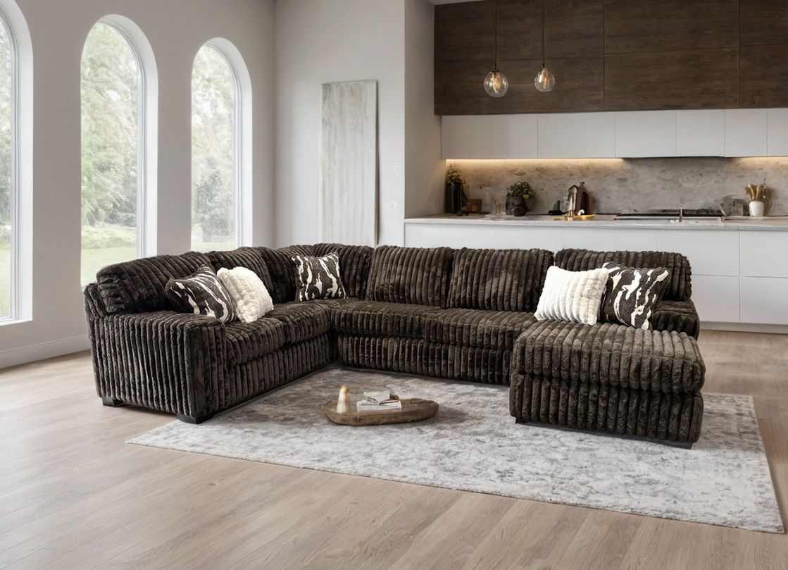 9800 - Sectional (Chocolate)