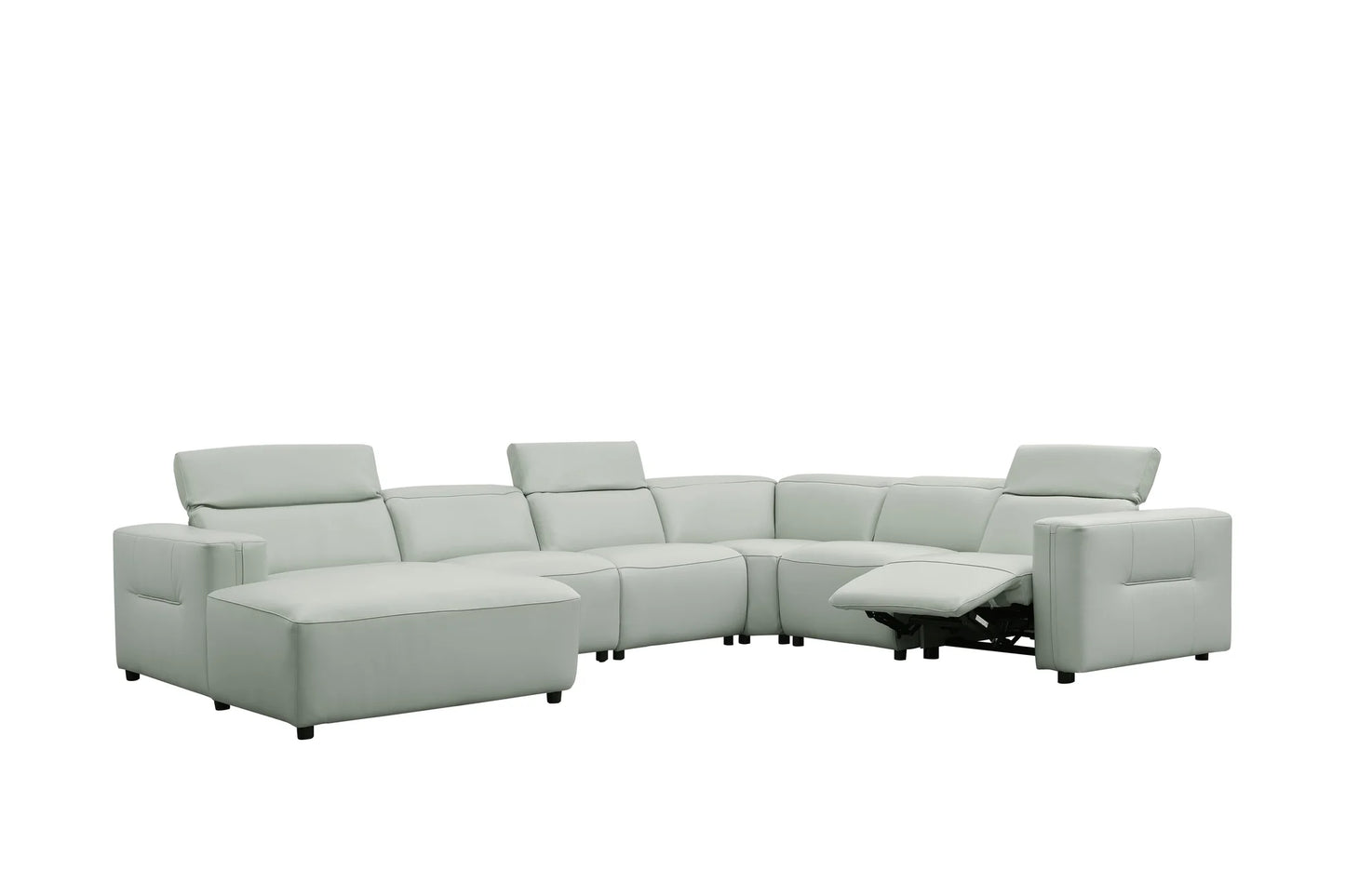 MI-2525 Noel (Grey) 6pcs  Reclining Sectional
