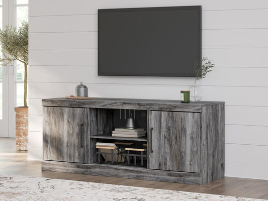 W221-68 Gray Wood Finish TV Stand