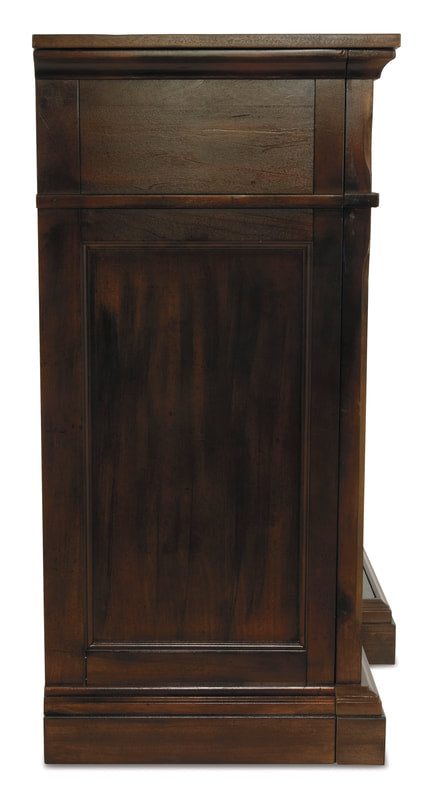 W701-88 Dark Brown TV Stand