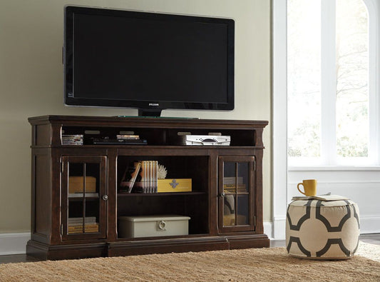 W701-88 Dark Brown TV Stand
