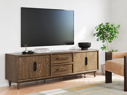 W769-68 Wood FInish TV Stand