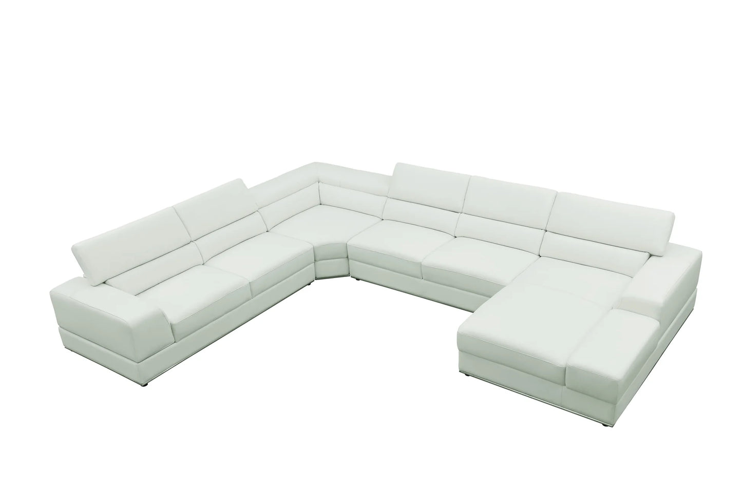 MI-5107 Nella (White) 4pcs Sectional Sofa
