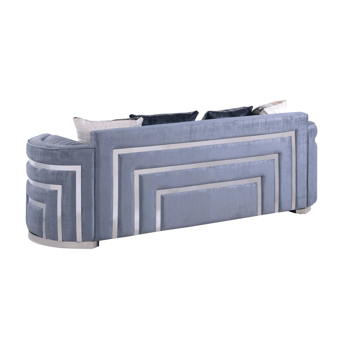 S3300 Minerva Grey Sofa Loveseat & Chair