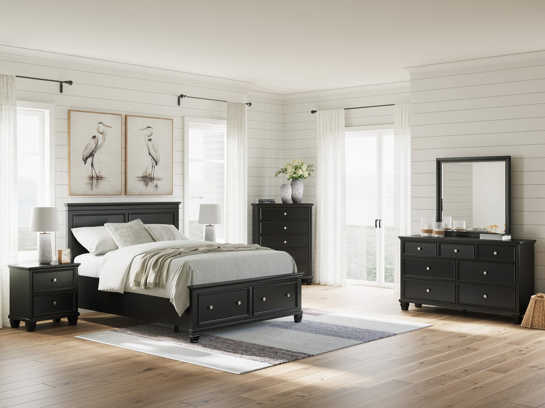Ashley B687 - 5pc Bedroom Set Black
