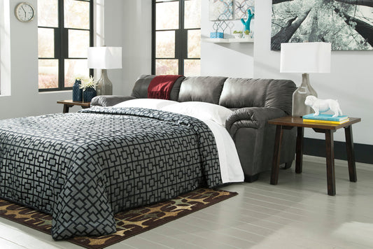 Grey Full Size Sleeper Sofa