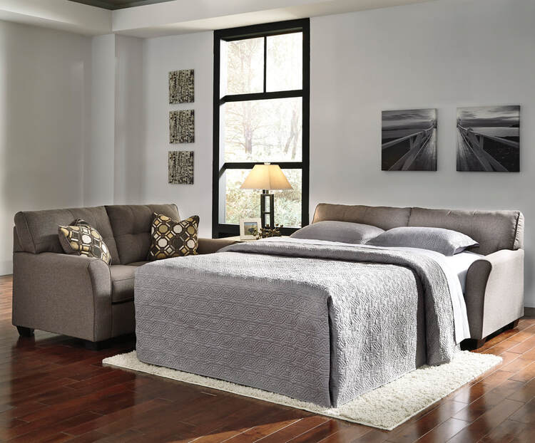 Salte Fabric Full Size Sleeper Sofa