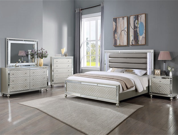 5pcs LED Bedroom Set (Multiple Sizes)
