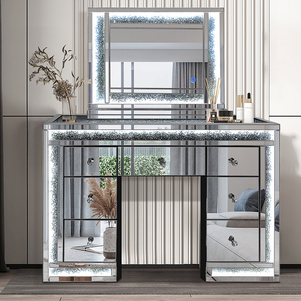 Glass Mirror LED Vanity