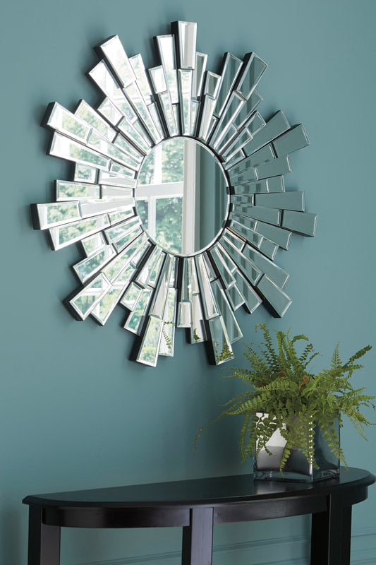 Round Accent Mirror