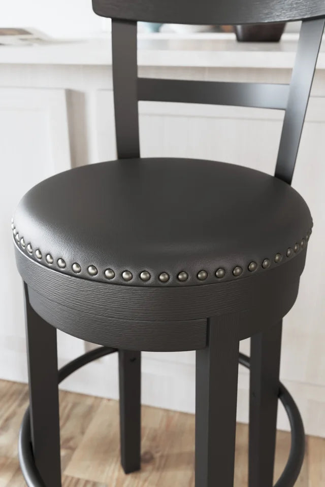 Black Wood Finish Barstool