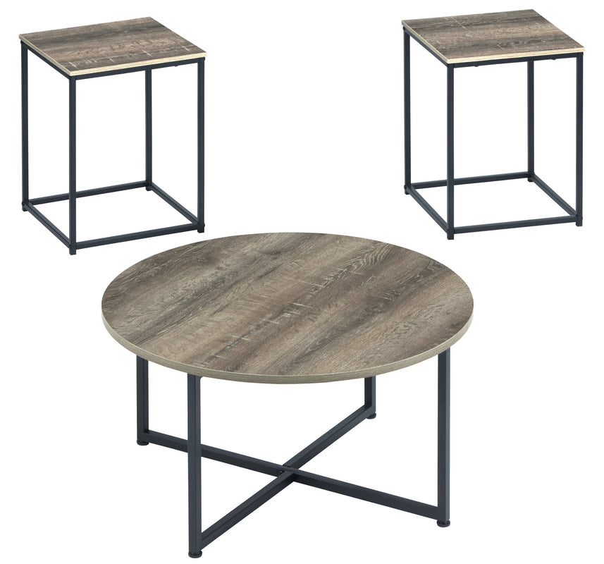 Two-Tone Occasional Table Set