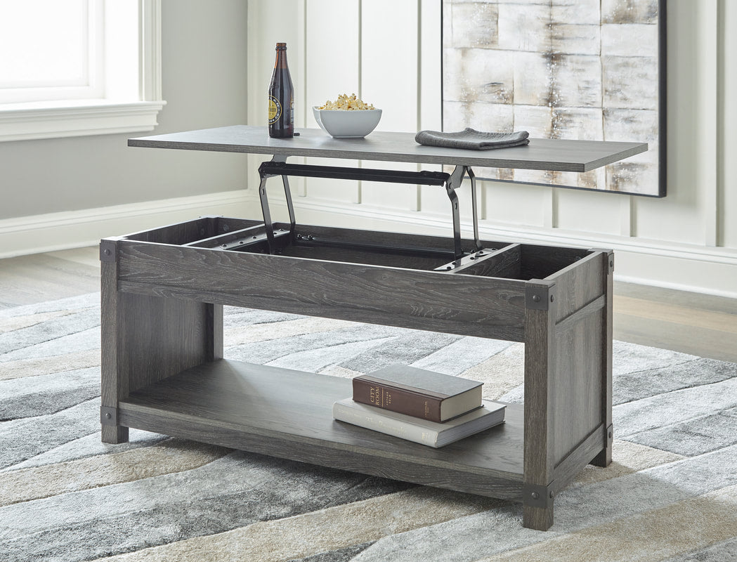 Farmhouse Style Lift Top Cocktail Table
