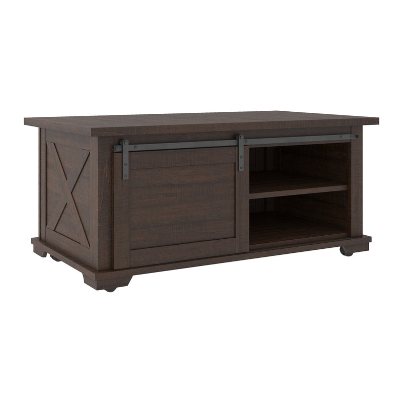 Warn Brown Cocktail Table