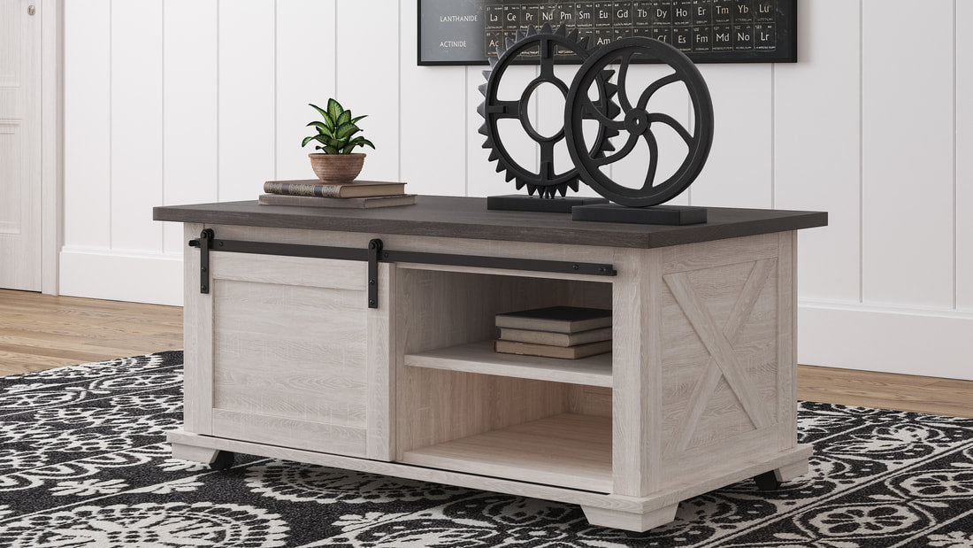 Two-Tone Cocktail Table